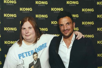 Claire and Peter Andre